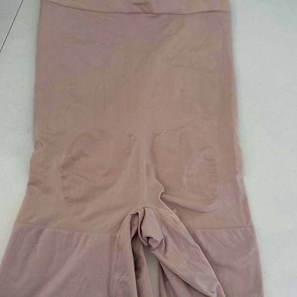 SPANX Women's High Waist Shapewear Shorts - Beige - Picture 3 of 3